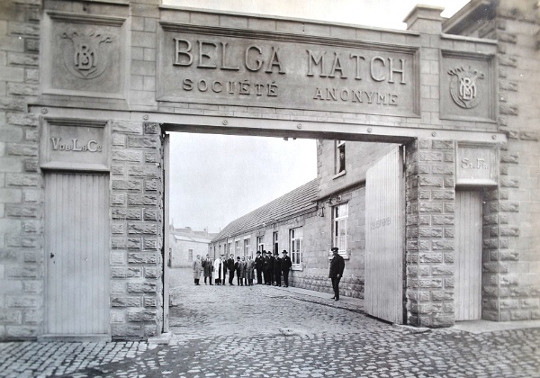  Luciferfabriek Belga Match S.A. Ninove